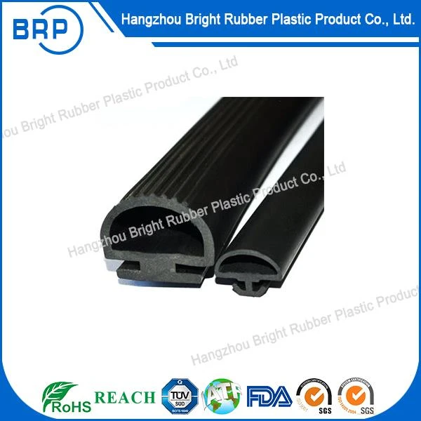 EPDM rubberen extrusie D-strips