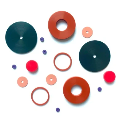Aangepaste OEM/ODM-industrie gebonden siliconenrubber spiraalgewonden blad afdichtingspakking